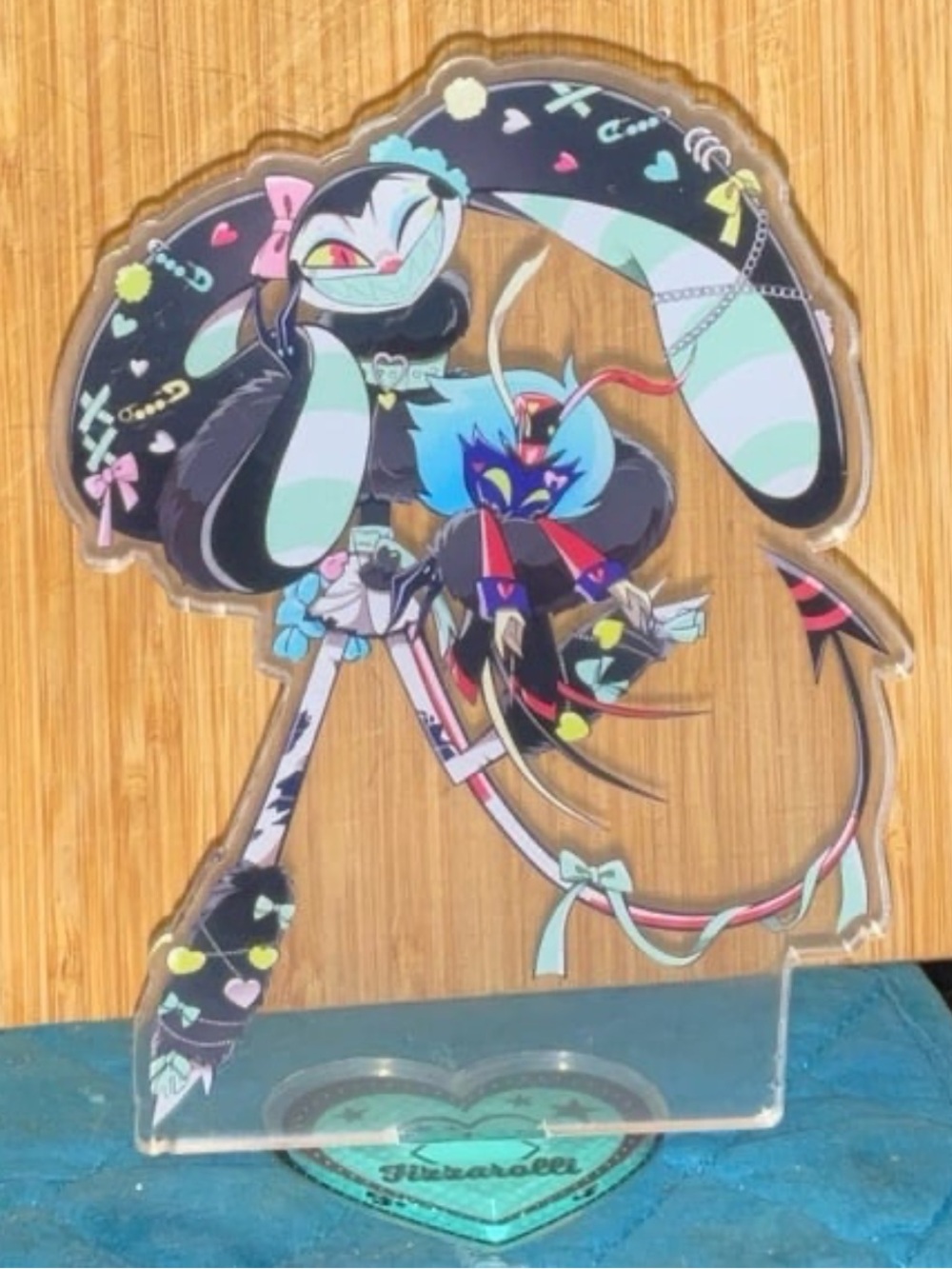 Helluva Boss Hazbin Hotel Fizzarolli Ensky anime acrylic figure standee
